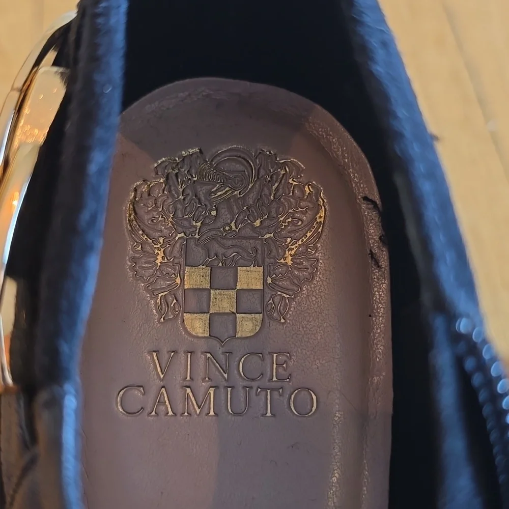Vince Camuto, Velino Black Ankle Boots, Leather, EUC, Women's 10 - Picture 11 of 16